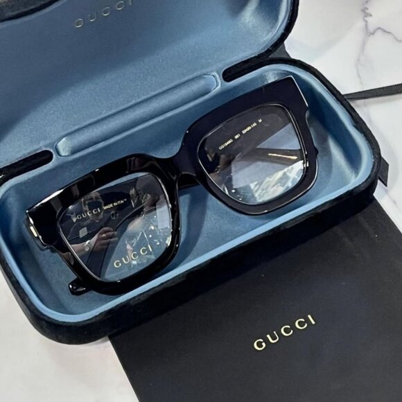 NWT GUCCI GG1549O - 001 EYEGLASSES - Picture 8 of 9
